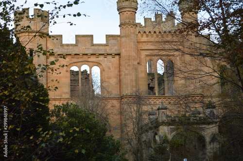 Grounds of Crawford Priory, Fife, Halloween, 31 Oct 2019 photo