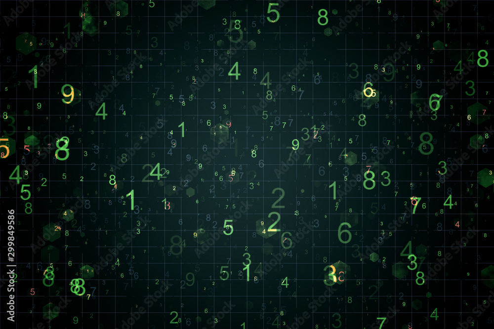 Creative glowing big data backdrop Creative glowing big data backdrop