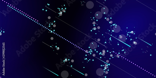 Fast Effect. Motion Neon. Seamless Pattern. Glitch