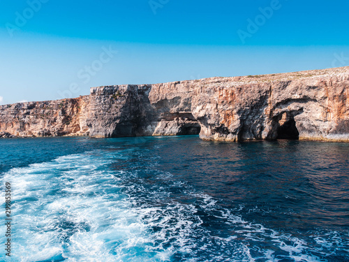 Sailing away at the Mediterranean Sea