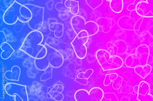 Abstract bokeh background, Colorful defocused.