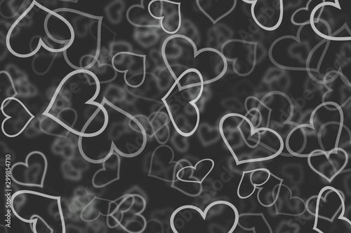 Abstract bokeh background, Colorful defocused.