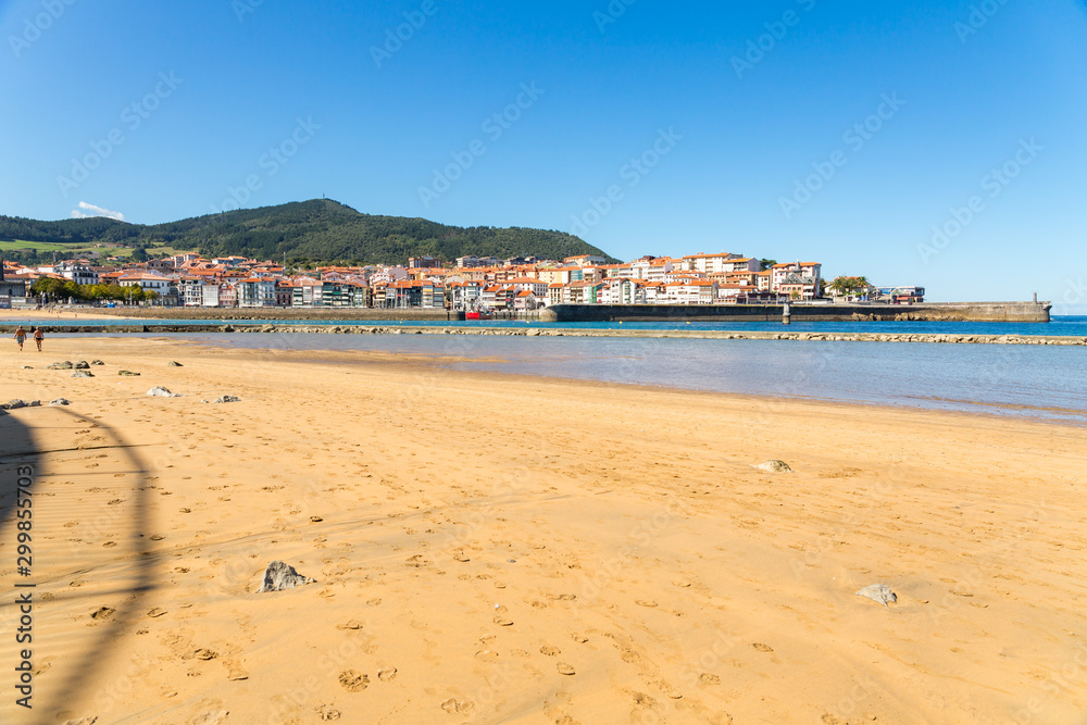 The seaside resort of Lekeitio, Spain