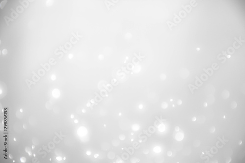 Abstract bokeh lights with soft light background. Blur wall. 