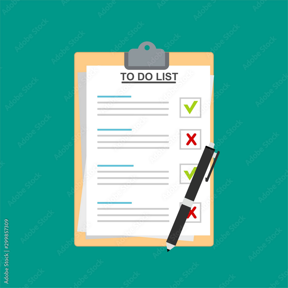checklist questionnaire paper; square box with sign; vector illustration checklist questionnaire paper; square box with sign; vector illustration
