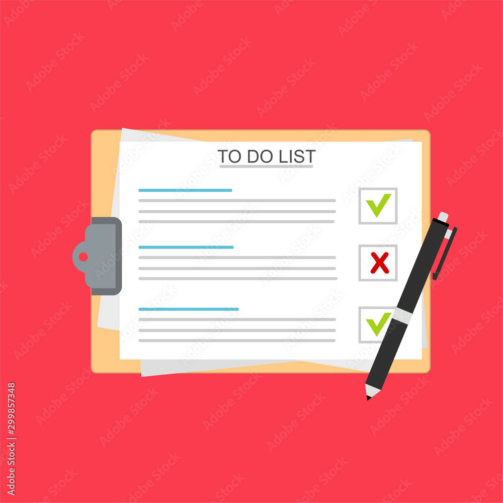 checklist questionnaire paper; square box with sign; vector illustration checklist questionnaire paper; square box with sign; vector illustration