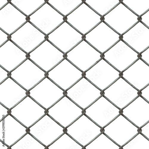 seamless chain link fence