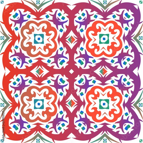 Traditional ornate mexican talavera.