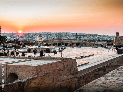 Captures around town of Valetta
