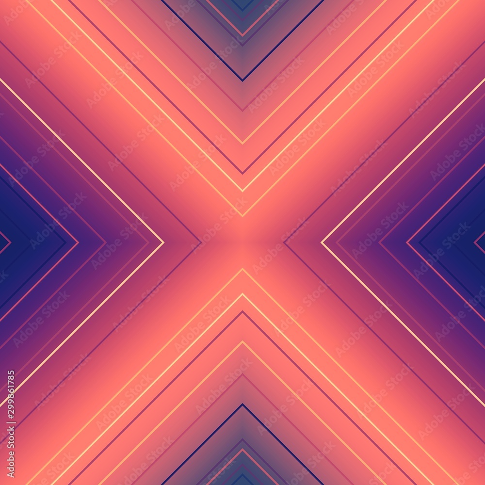 Obraz premium Abstract background with stripes. Various lines. Triangle geometry shapes
