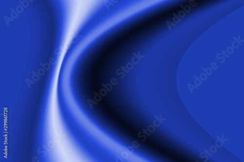 smooth curve blue metallic shiny light pretty pattern background texture abstract