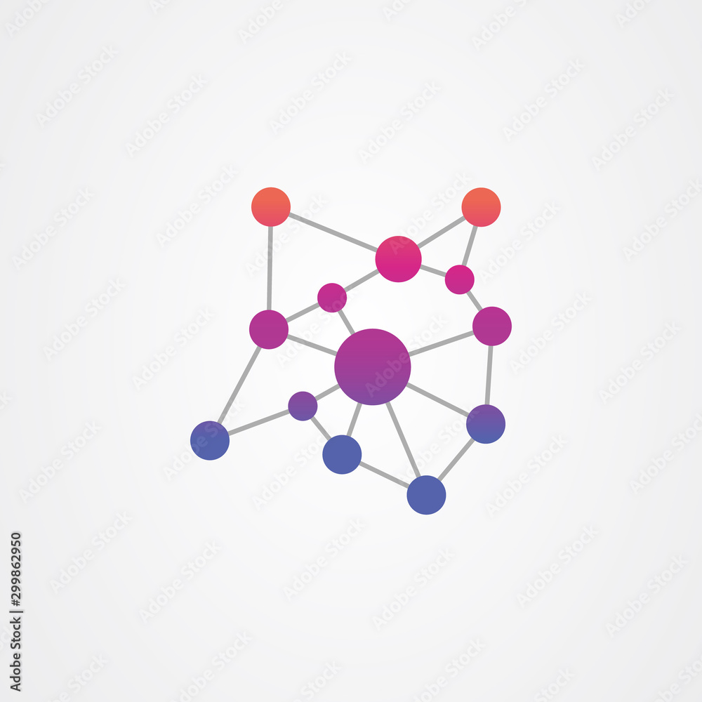 Link connection technology icon vector design Link connection technology icon vector design