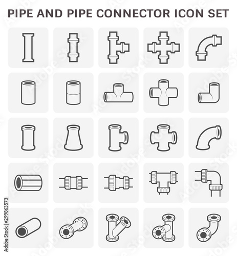 pipe connector icon