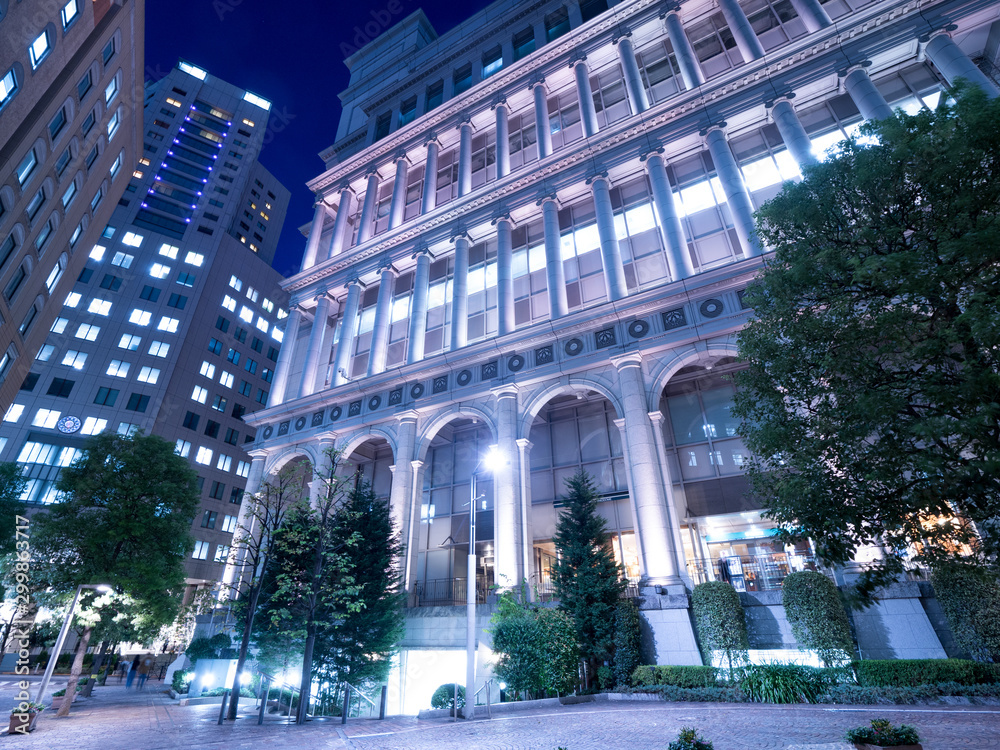 Naklejka premium 東京都 汐留イタリア街