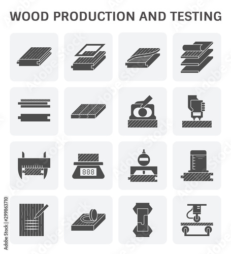 Wood sawmill icon