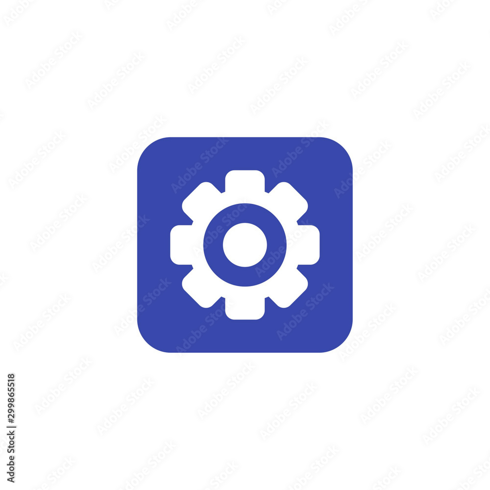 Gear Vector Icon template design Gear Vector Icon template design
