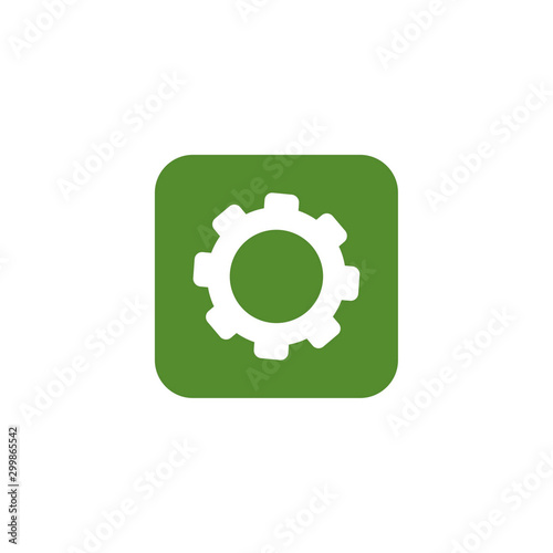 Gear Vector Icon template design