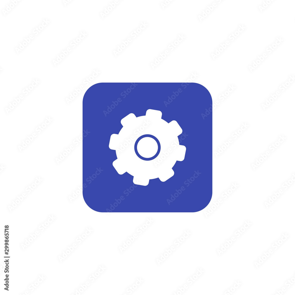 Gear Vector Icon template design Gear Vector Icon template design
