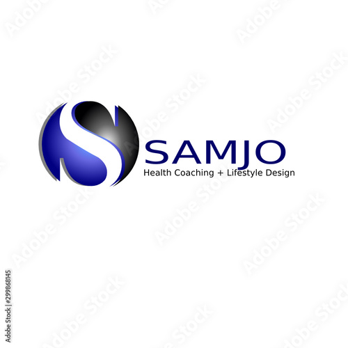 logo deign for modern and technology healty life