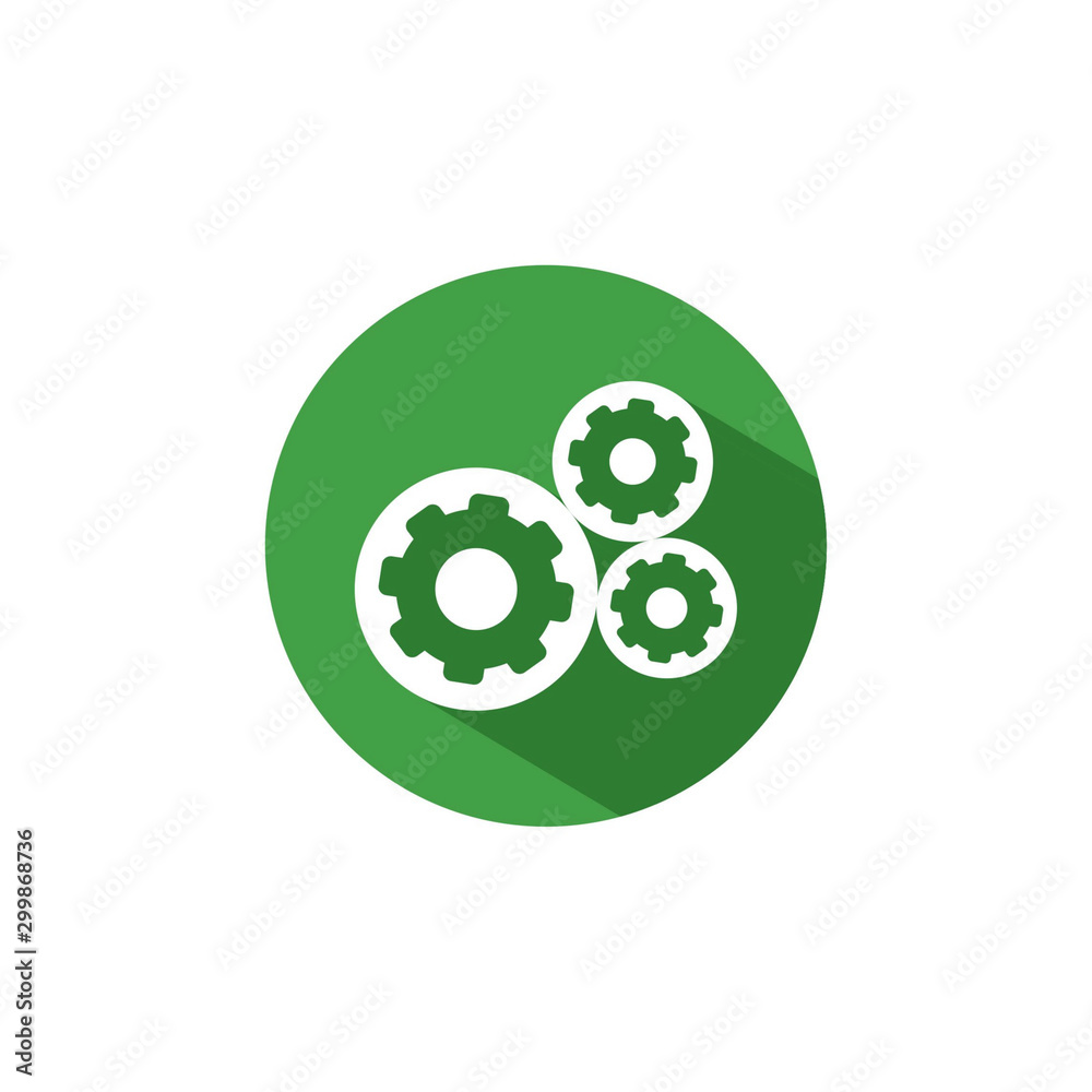 Gear icon design, Cog circle wheel machine part technology industry and technical theme Vector illustration Gear icon design, Cog circle wheel machine part technology industry and technical theme Vector illustration