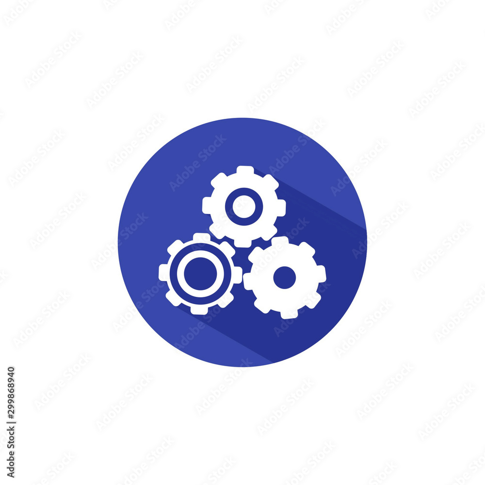 Gear icon design, Cog circle wheel machine part technology industry and technical theme Vector illustration Gear icon design, Cog circle wheel machine part technology industry and technical theme Vector illustration