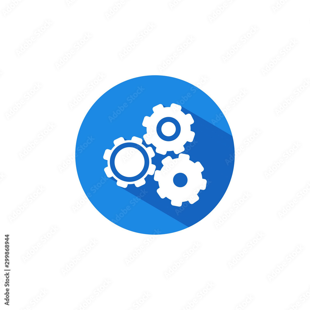 Gear icon design, Cog circle wheel machine part technology industry and technical theme Vector illustration Gear icon design, Cog circle wheel machine part technology industry and technical theme Vector illustration