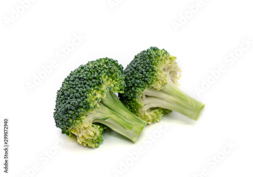 broccoli isolated on white background