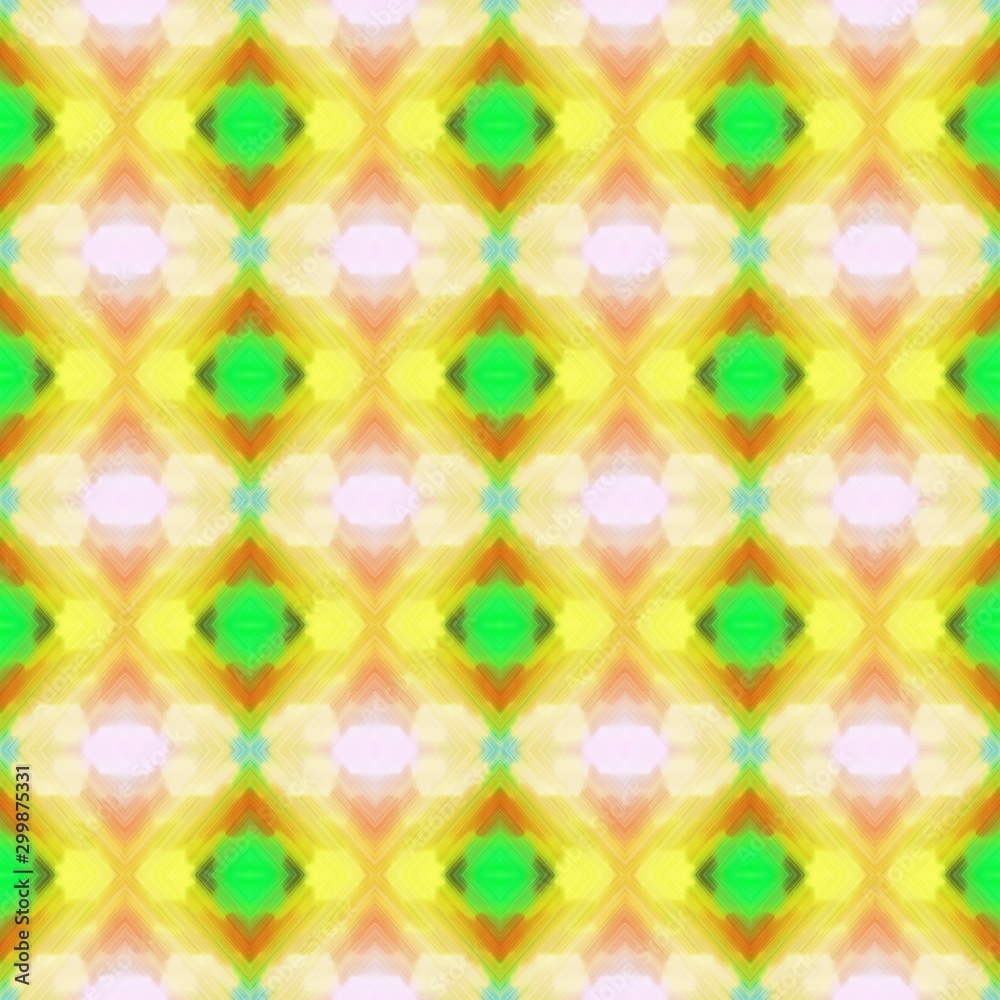 seamless pattern with pastel orange, lime green and antique white colors can be used for texture, backgrounds or fashionable fabrics textile design