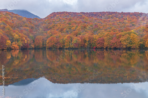 Towada Hachimantai National Park in autumn