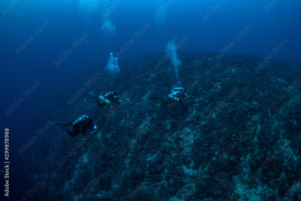 Fototapeta premium Tech diver