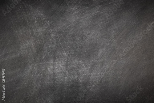 Abstract texture of chalk rubbed out on blackboard or chalkboard, can be use for advertisement, background, education, banner or website concept.
