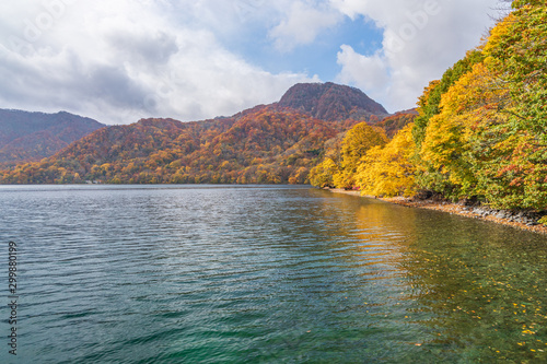 Towada Hachimantai National Park in autumn