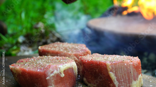 Meat is delicious, fresh and healthy