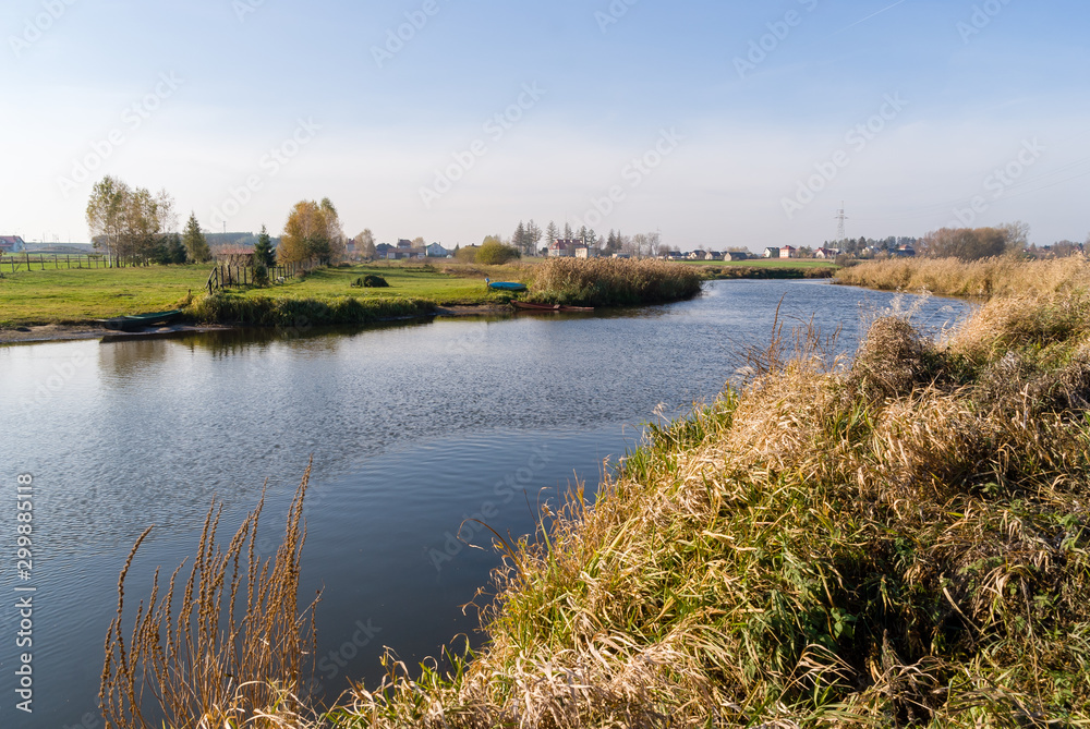 Dolina rzeki Narew i Supraśl w okolicy Złotorii, Podlasie, Polska Dolina rzeki Narew i Supraśl w okolicy Złotorii, Podlasie, Polska