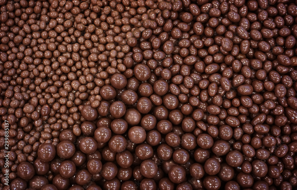 candy in dark chocolate, pastry food background candy in dark chocolate, pastry food background