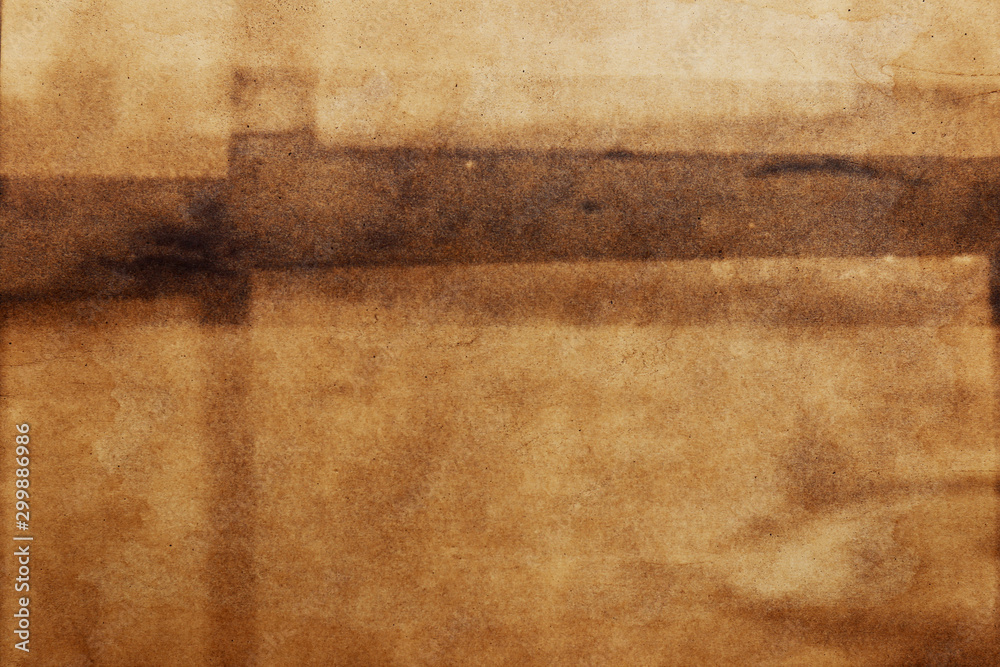 Naklejka premium Old paper brown background vintage textured grunge.