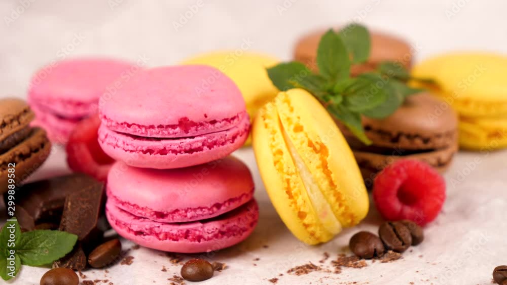 appetizing French biscuit, macaroon appetizing French biscuit, macaroon