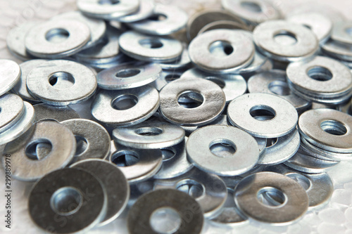 Pile of washers