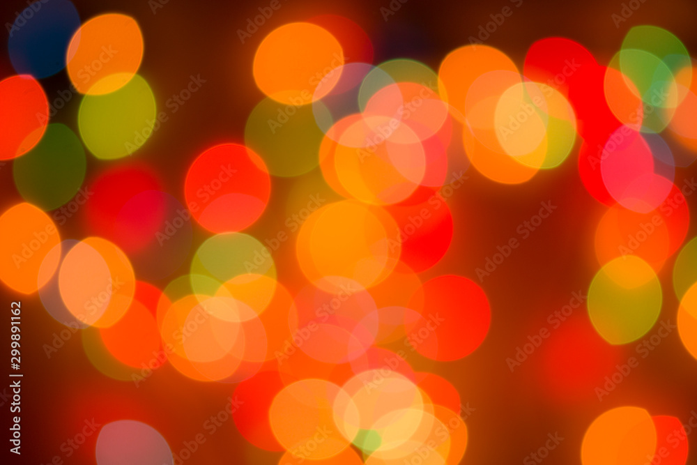 Chrismas Lights Bokeh Chrismas Lights Bokeh
