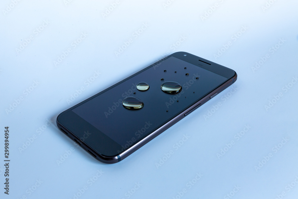 smartphone with blank screen isolated on white smartphone with blank screen isolated on white