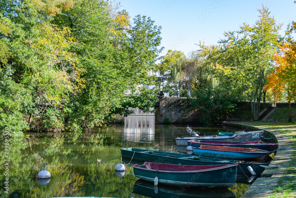 Obraz premium Couleurs d'automne à Nantes