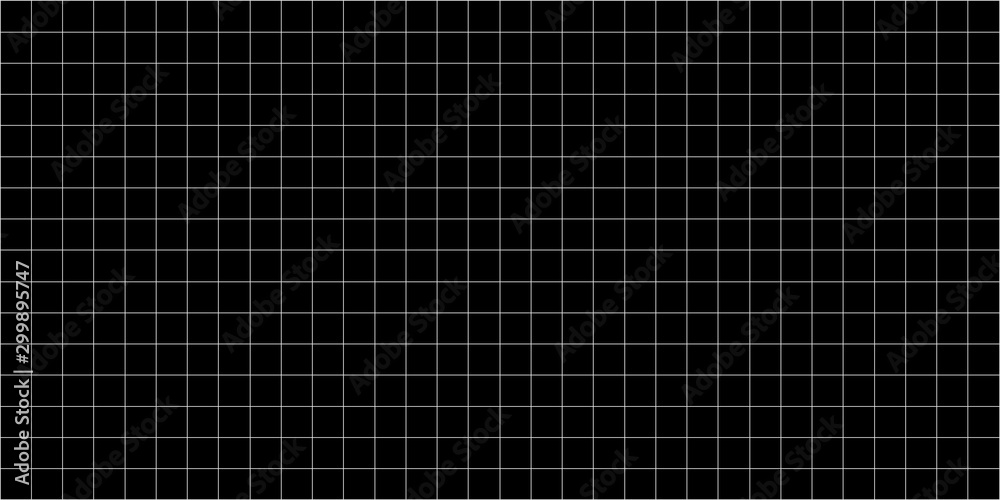 grid square graph line full page on black paper background, paper grid  square graph line texture