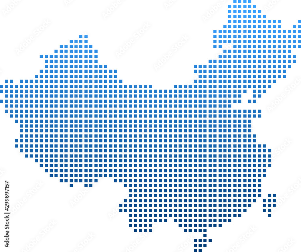 map of China