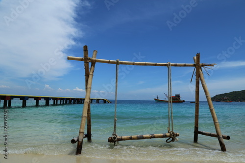 pier on the beach