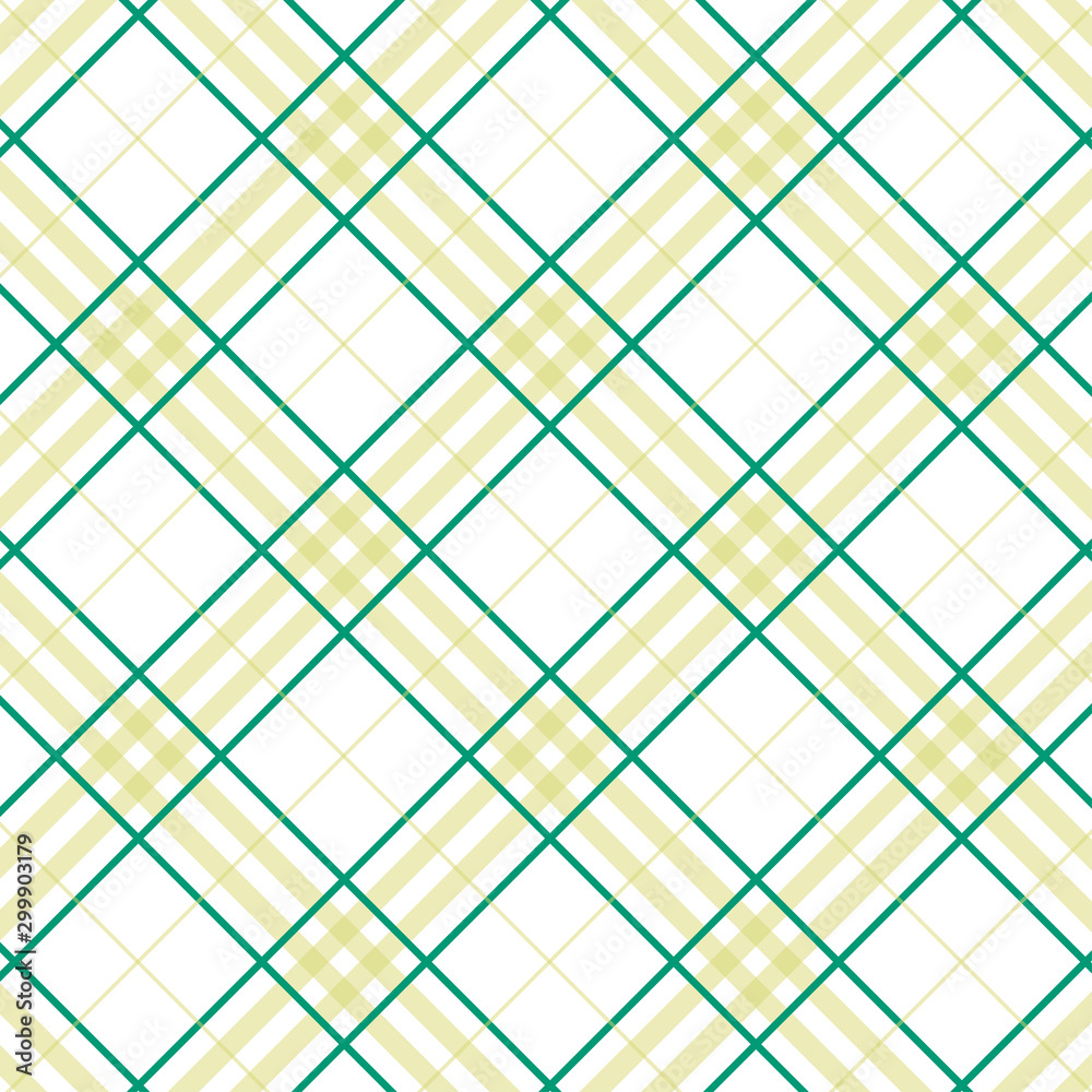 Tartan green and yellow pattern. Tartan green and yellow pattern.