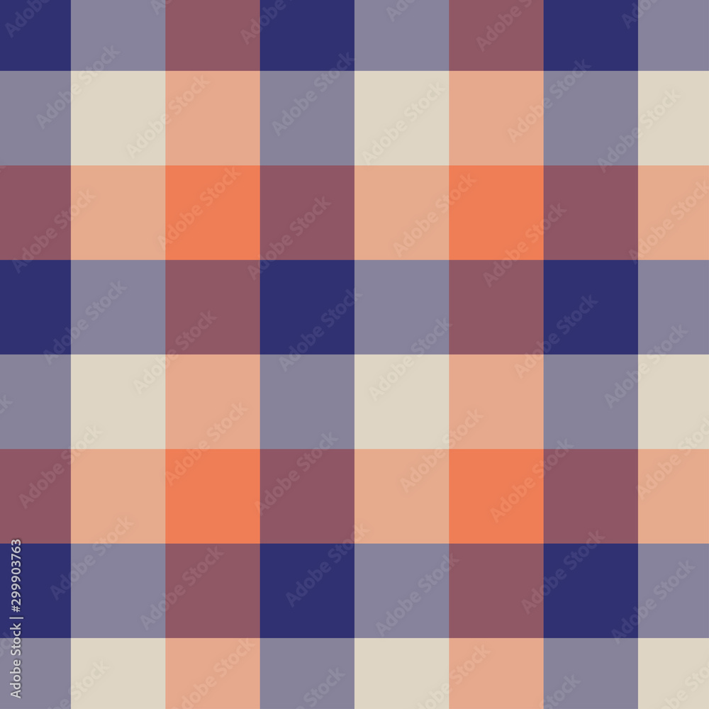 Gingham orange pattern. Gingham orange pattern.