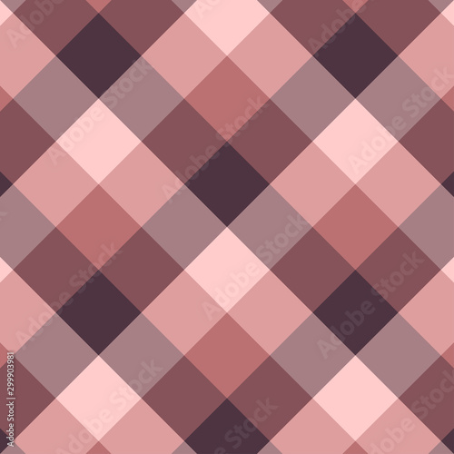 Gingham red pattern. Texture for plaid, tablecloths, clothes, shirts,dresses,paper,bedding,blankets,quilts and other textile products. Vector Illustration EPS 10