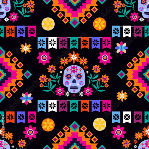 Skull pattern5