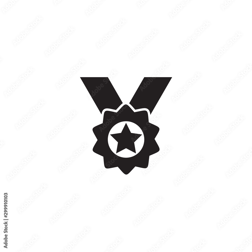 Medal icon logo design vector template Medal icon logo design vector template