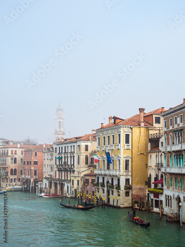 Blick auf den Canal Grande in Venedig, Italien © Rico Ködder